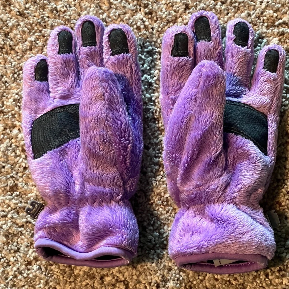 Head Purple Kids Gloves
